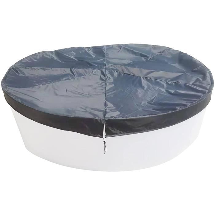 Bâche Piscine Chien Housse De Piscine Chien Mfsdai 2XL - Imperméable, Résistante UV, Pliable Bâche Piscine Animaux
