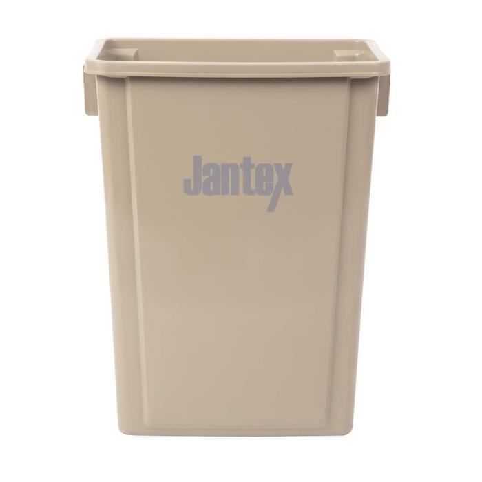 Poubelle Recyclage Jantex 56 L En Polypropylène Beige - Grand