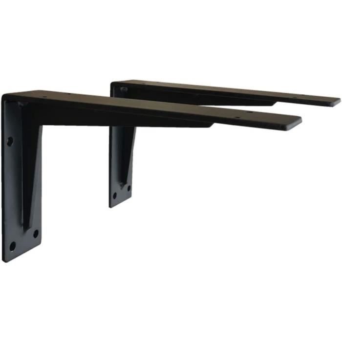 Equerre Etagere Noire