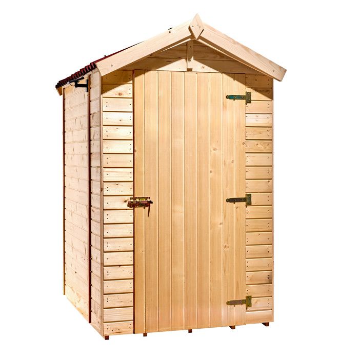 Abri wc en panneaux 1.81 m² équipement lave mains ed1419wc habrita - vue 2