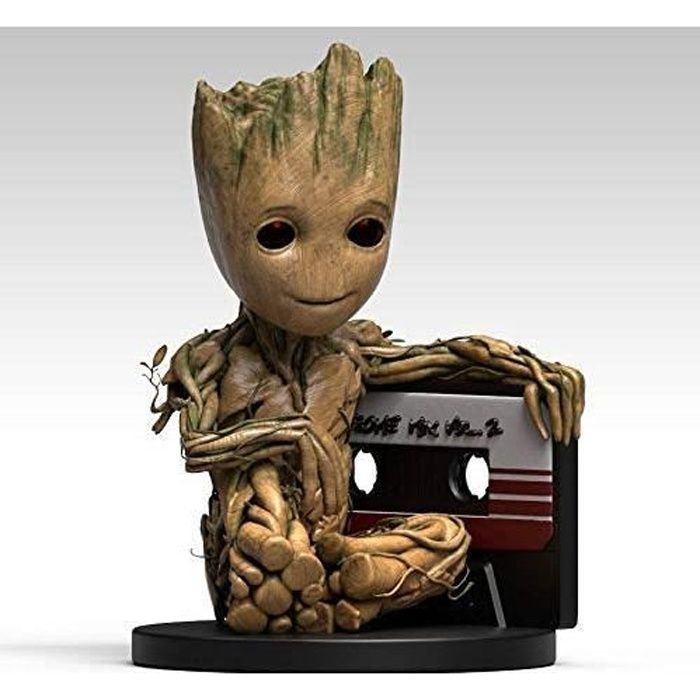 Marvel peluche Jeune Groot articulé marron 25 cm