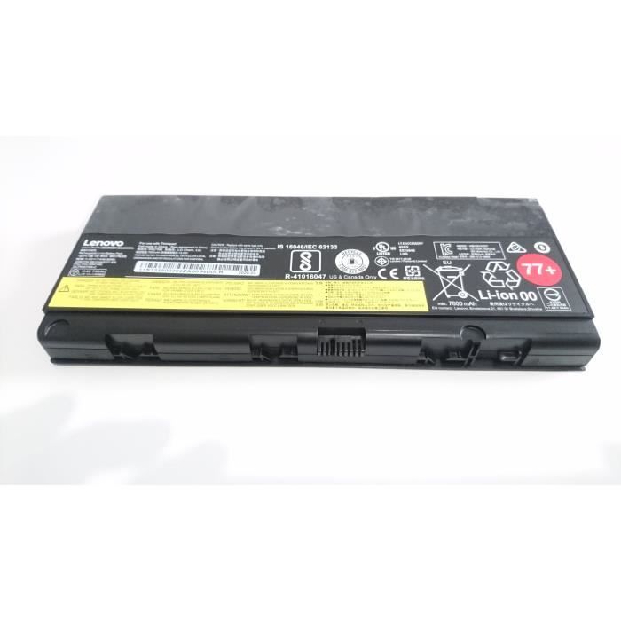 Batterie originale LENOVO 77+ pour PC Thinkpad Series P50 P51 P52... - vue 2