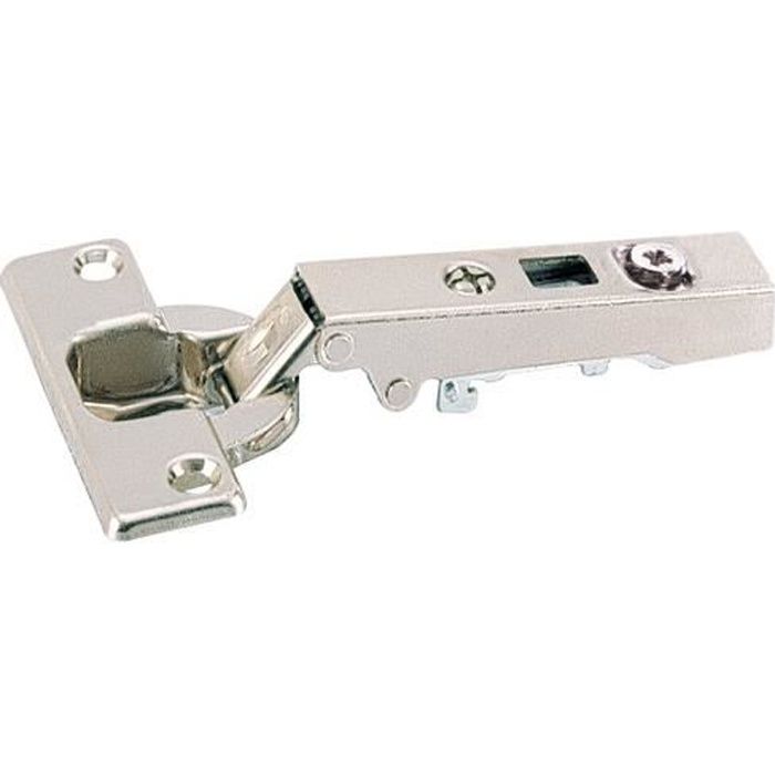 Charnières-Hettich charnières porte de cuisine 165 Degrés bord arrondi Finition