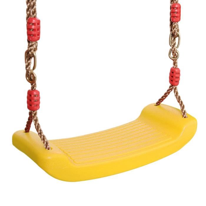Balan/çoire Disque en Plastique Si/ège de balan/çoire Enfant de Jardin Balan/çoire Plaque de Suspension avec Corde Balan/çoire /à Disque pour Enfants