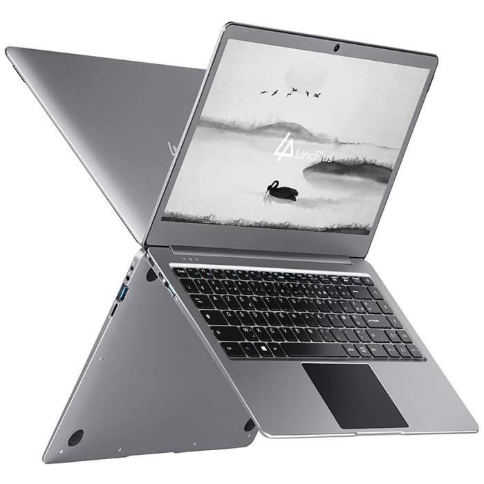 Top achat PC Portable LincPlus P2 Ordinateur Portable,Windows 10 S Netbook PC, 14'' 1080P Full HD IPS , Intel Celeron N3350, 4 Go RAM 64 Go Stockage, Gris pas cher