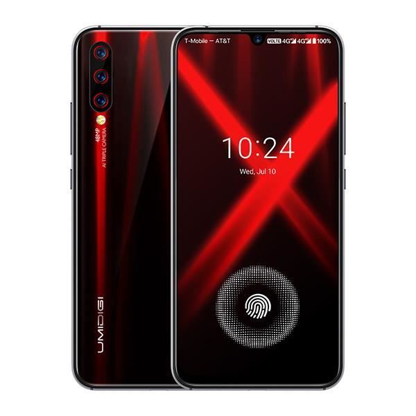 Top achat T&eacute;l&eacute;phone portable UMIDIGI X 6.35 " Smartphone 4 + 128Go NFC Triple caméra arrière 4150mAh Noir pas cher
