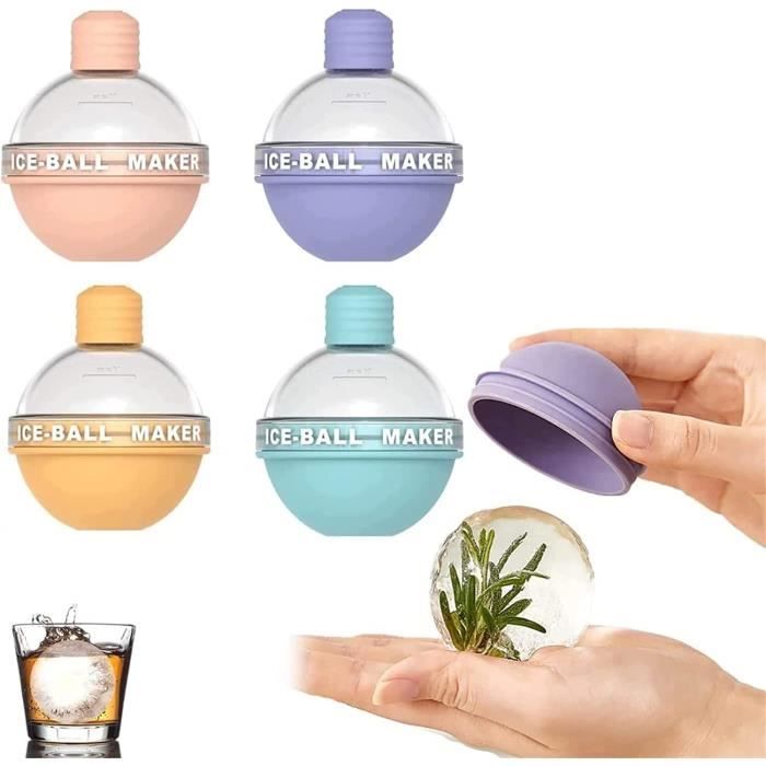 Light Bulbs Ice Molds Ice Ball Maker for Whiskey Silicone Ice Cube