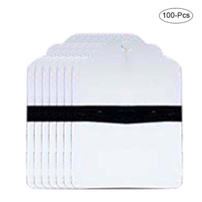 120 Étiquettes De Jardin En Plastique + Stylo Huile – Marqueurs Réutilisables 10x2 Cm
