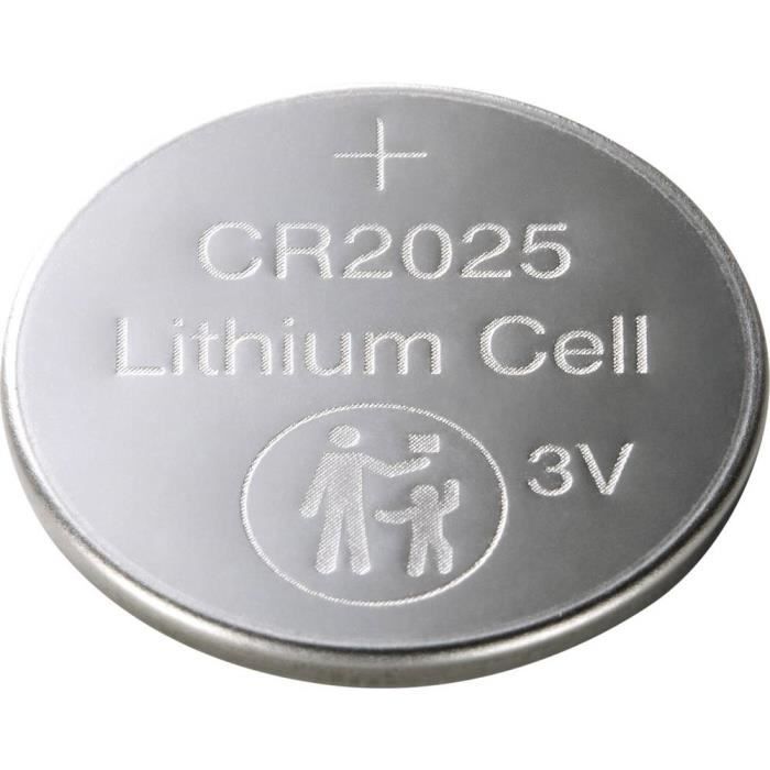 Energizer Pile bouton 2025 Lithium 3 V / 4 pcs