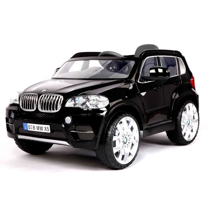 Bmw X5 4x4 Voiture Electrique Pour Bebe Noire Cdiscount Jeux Jouets