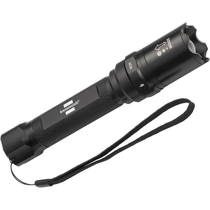 Lampe Torche Led Ultra Lumineuse 4000 Lumens 2 Couleurs (Rouge Et Blanc
