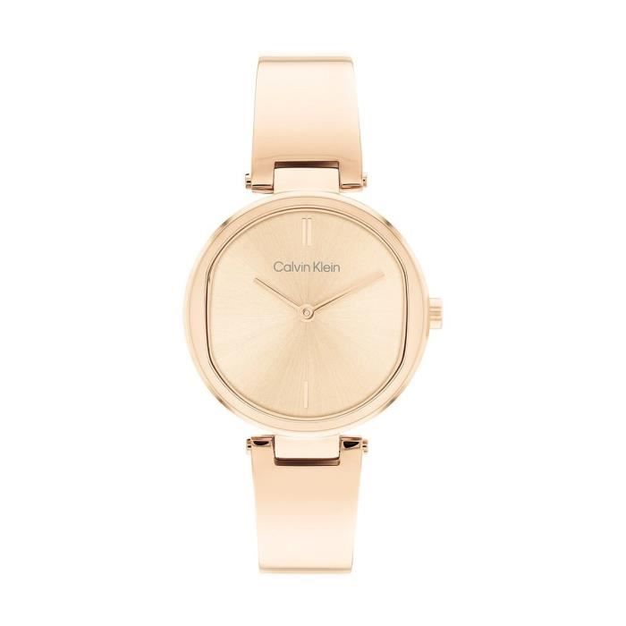Montre calvin klein femme rose on sale