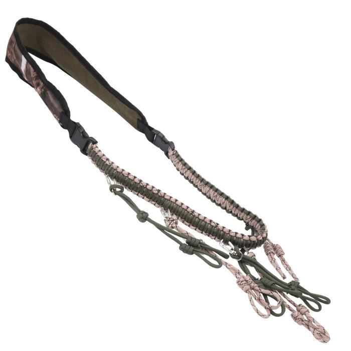 Lanière De Sécurité élastique à Dégagement Rapide - Pour Pistolet élastique, Sac, équipement Outdoor, Résistance 600kg (couleurs Au Choix) - 1