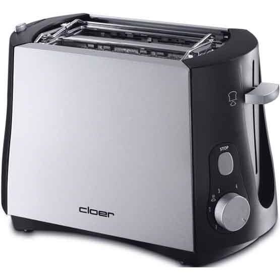 Grille-pain - Cloer 3410 - 2 tranches - 825W