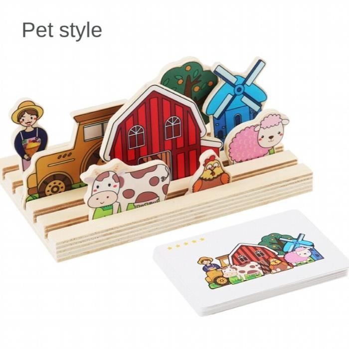B&Julian – Lot De 9 Puzzles 3D En Bois IQ – Casse-Têtes Logiques Et Défi Cérébral – Du Facile Au Difficile – Jouet Éducatif Pour Adultes Et Enfants