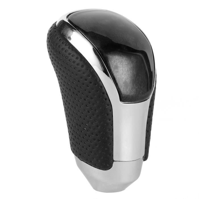 Garnissage De Levier De Vitesse Cuir Synthétique TOPRAN – Anthracite – Neuf – Compatible Nombreuses Références
