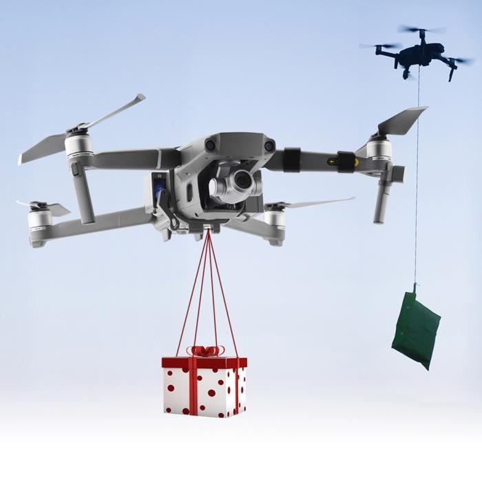 Fangming-Dispositif de largage d'air pour drone Lanceur de drone compatible pour 2 Pro 2 Zoom Drone gps telephone Comme montré