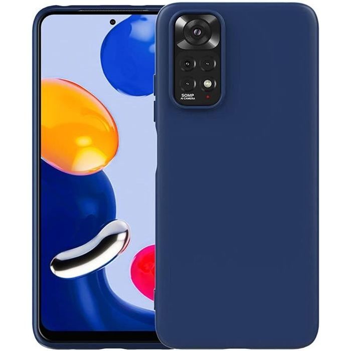 Coque Souple Silicone Pour Xiaomi Redmi Note 11 Et 11S – Par Kwmobile, Neuve Sous Blister