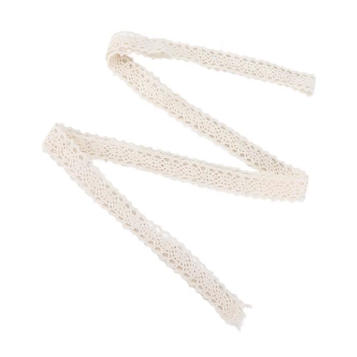 Ruban Dentelle Blanche - Un Grand Marché