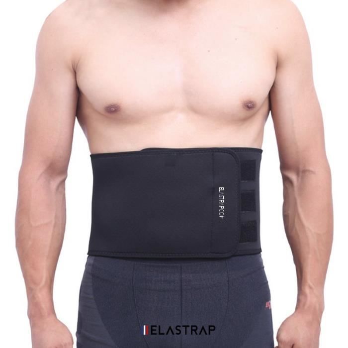 Ceinture Protection dos souple Gaine Bande de soutien dorsale Protege Maintien et compression Taille L XL Cdiscount Sport