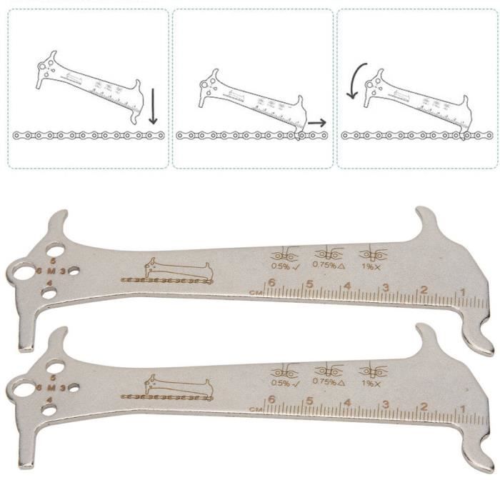 Park Tool Park Tool, CC-2, Vérificateur D'usure De Chaîne - Messier Bicyclettes Inc