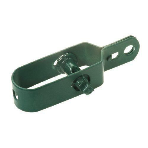 GAH-Alberts Lot de 3 tendeurs Ã fil barbelÃ© + connecteurs zinguÃ©s et revÃtus de plastique Vert Longueur totale 100 mm - 611170
