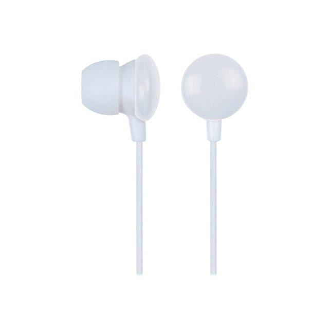 Gembird MHP-EP-001-W Blanc Intraaural écouteur Casque - Casques (Intra-aural, écouteur, avec Fil, 50-18000 Hz, 0,9 m, Blanc)
