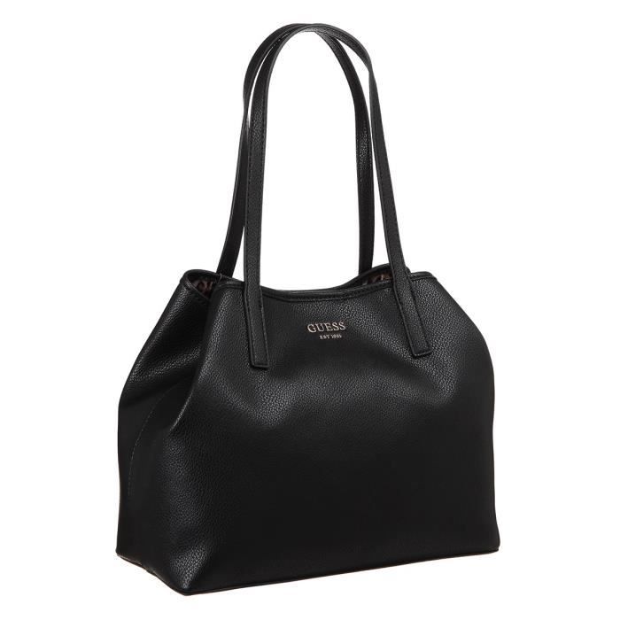 GUESS Sac à Main Noir Femme PU