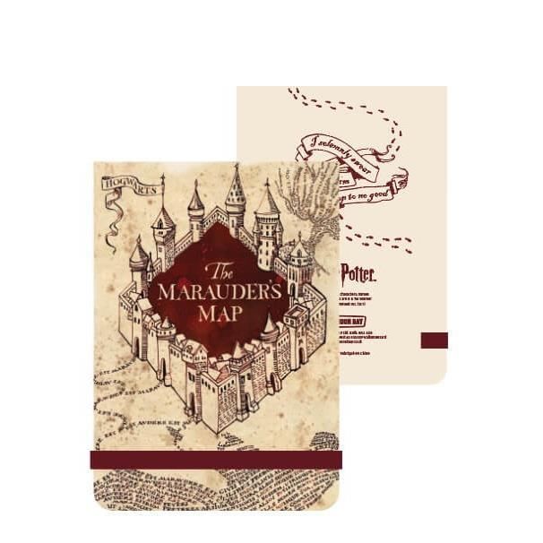Bloc-notes Harry Potter Carte du Maraudeur Harry Potter