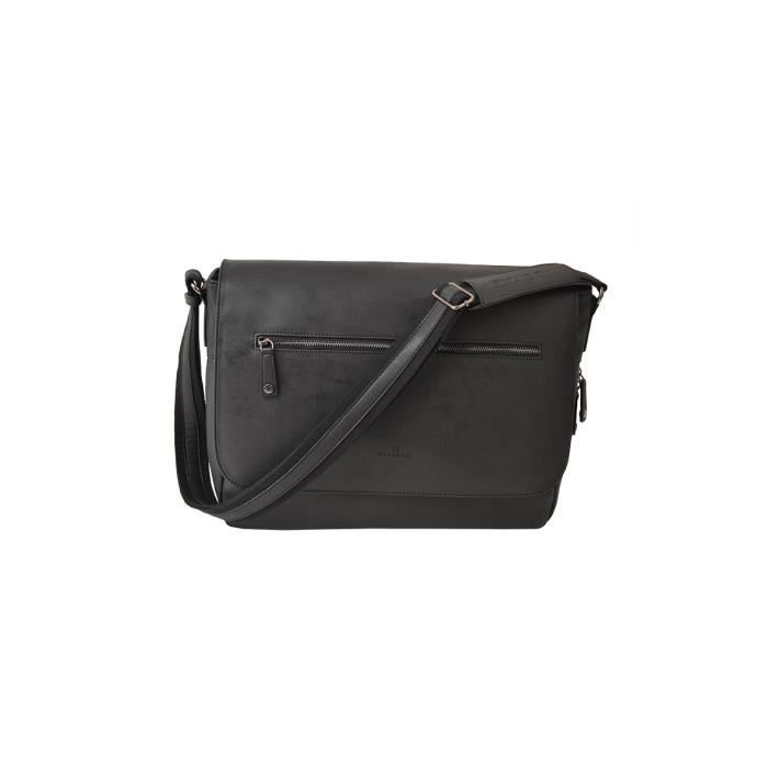 Besace Hexagona pour homme. Cdiscount Bagagerie Maroquinerie