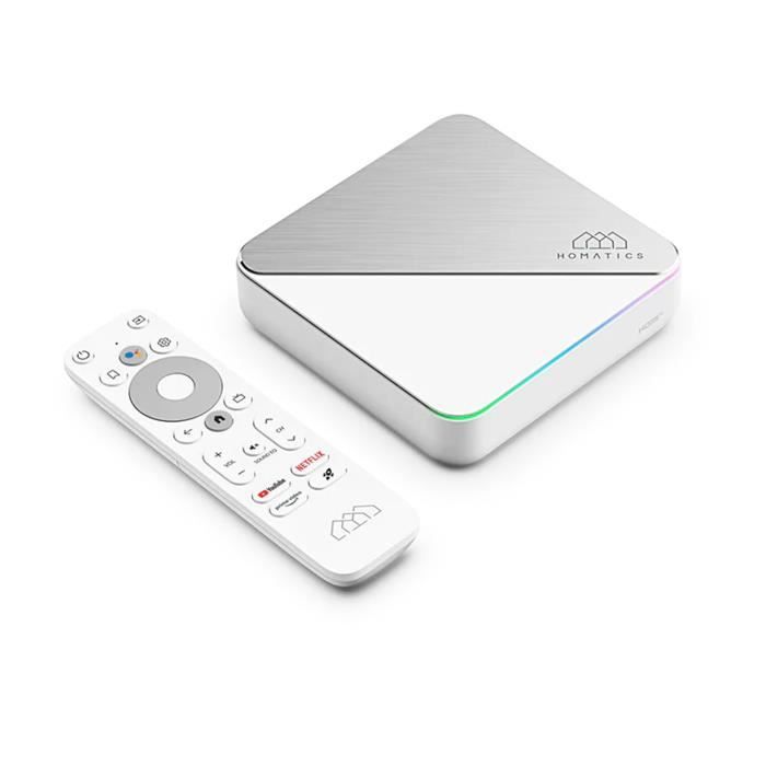Télécommande Homatics - Compatible Avec Les Box Et Clés USB - Neuf En Emballage D'origine (Blanc)