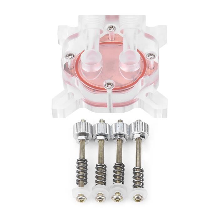 Waterblock CPU Ciciglow Pour Socket AM3+/AM4/FM2 – Base En Cuivre, Micro-canaux