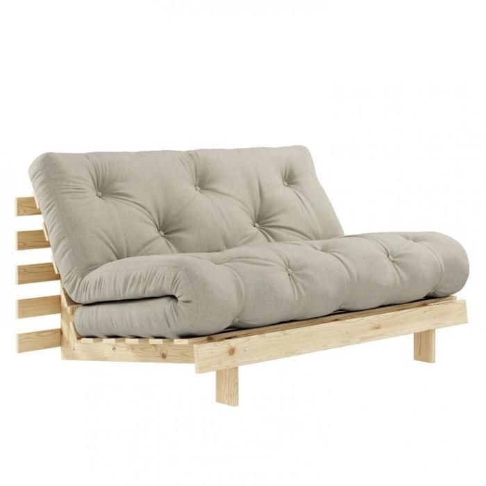 Futon Convertible Couchage Quotidien