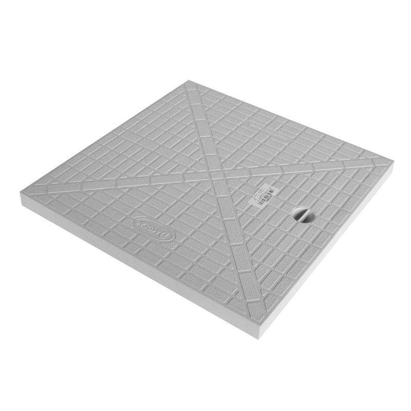 Couvercle De Regard 40 X 40 Cm Collecteur Des Eaux Pluviales En Polypropylene Renforcee Cor40 Jardibric Cdiscount Jardin