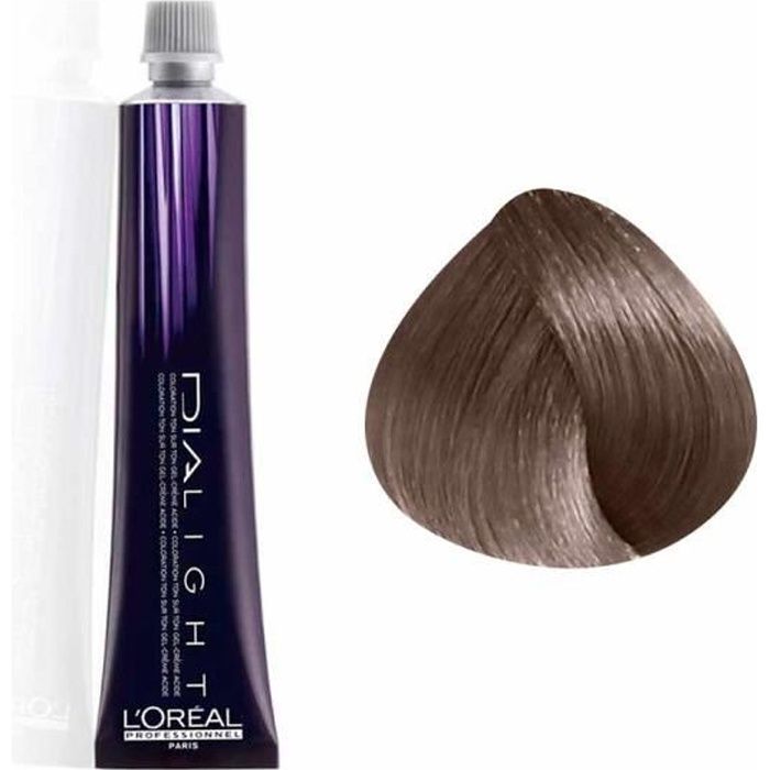 Coloration Gel Creme Ton Sur Ton 7 12 Blond Cendre Irise 50ml L