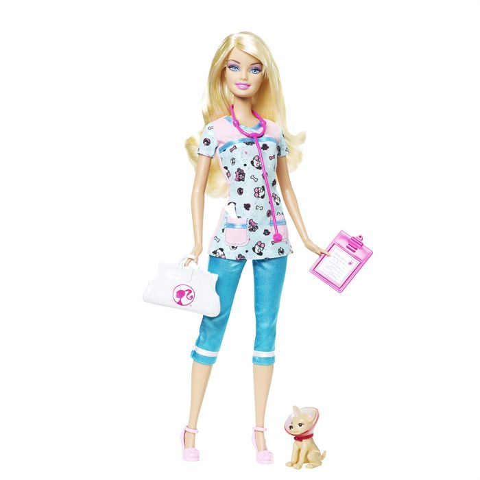Barbie Vétérinaire Bleue - Cdiscount Jeux - Jouets
