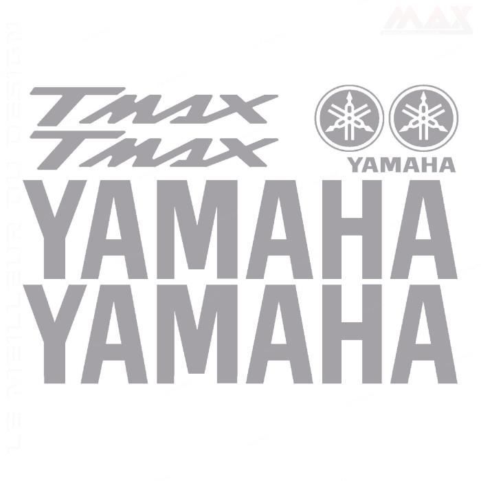 DualColorStampe Sticker compatibel met Yamaha Tmax 500 2008-2012 T-MAX bekleding stickers voor motorfiets code M0304 (fluorescerend groen
