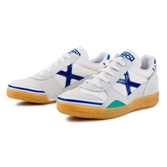 Chaussures de foot en salle junior Munich Gresca Kid White - Multisport - Indoor Chaussures de foot en salle junior Munich Gresca Kid White - Multisport - Indoor