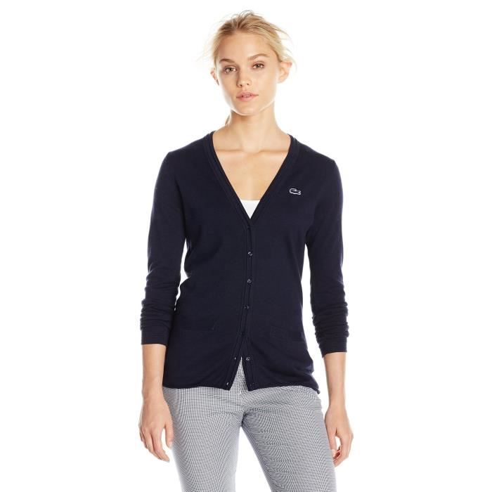 gilet lacoste femme