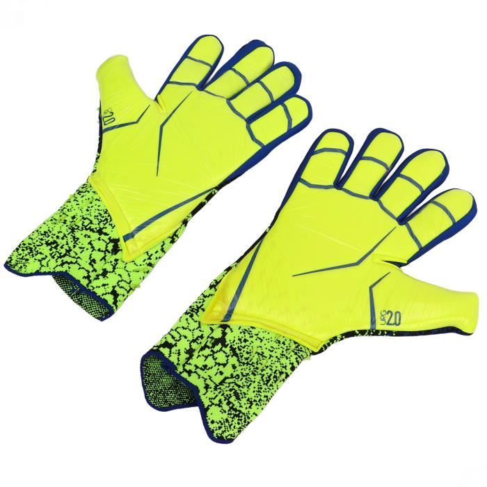 Gants De Gardien De But FIT-HUB – Hybrid Negative, Latex – Homme, Orange (Neufs)