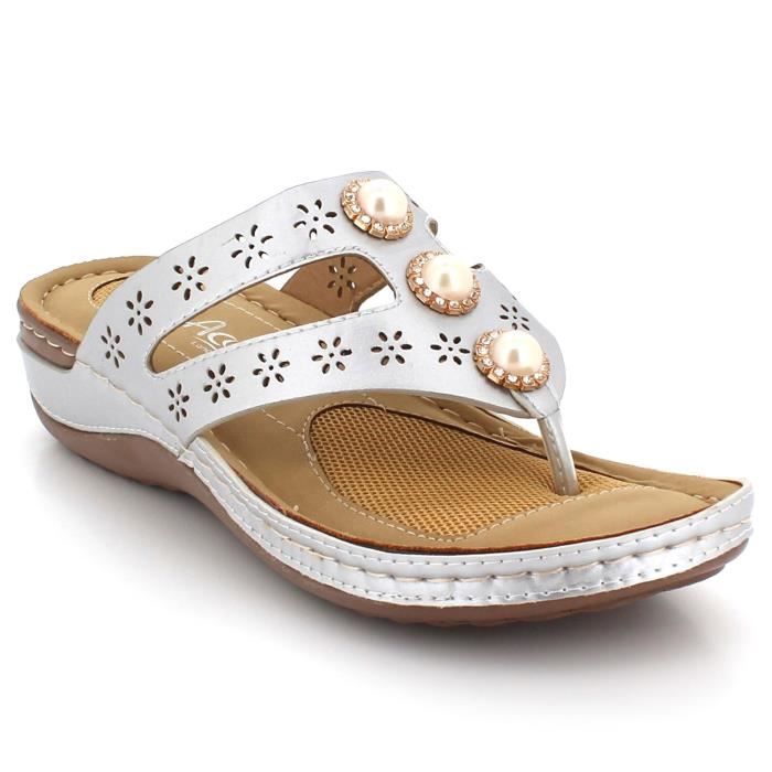 sandales femme cdiscount