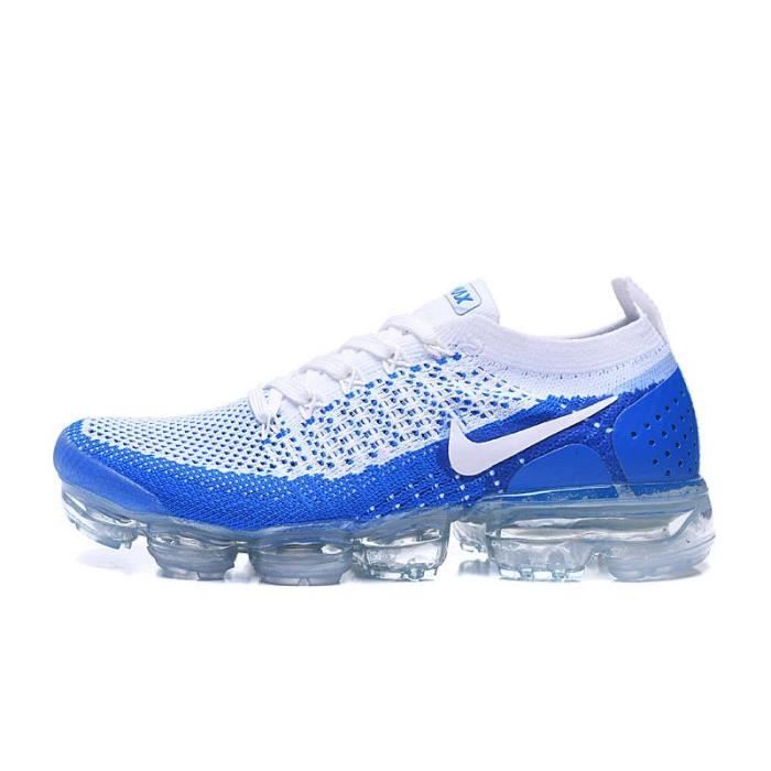 vapormax bleu et blanc
