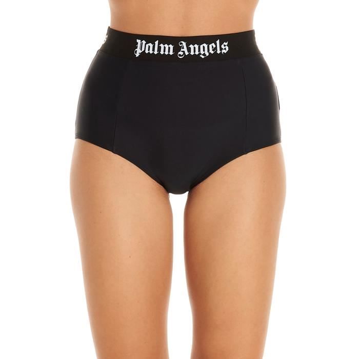 Femme Vêtements Articles de lingerie Soutiens-gorge Brassiere de sport a logo Palm Angels en coloris Noir 