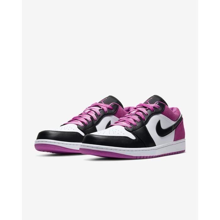 Nike Air Jordan 1 Low Magenta Chaussures de Basket Air Jordan One Pas Cher  pour Homme Femme Violet - Cdiscount Chaussures