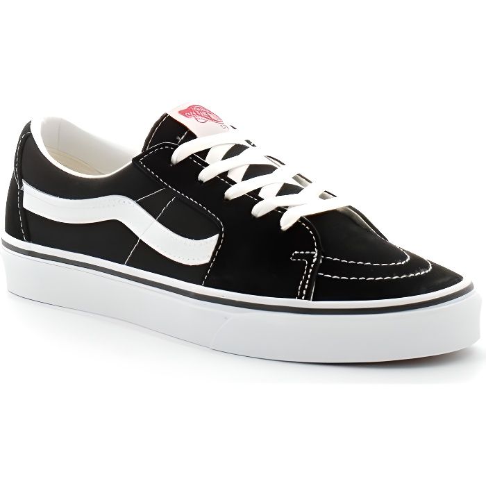 Basket Vans Sk8 Low Noir Adulte Lacets Textile Mixte