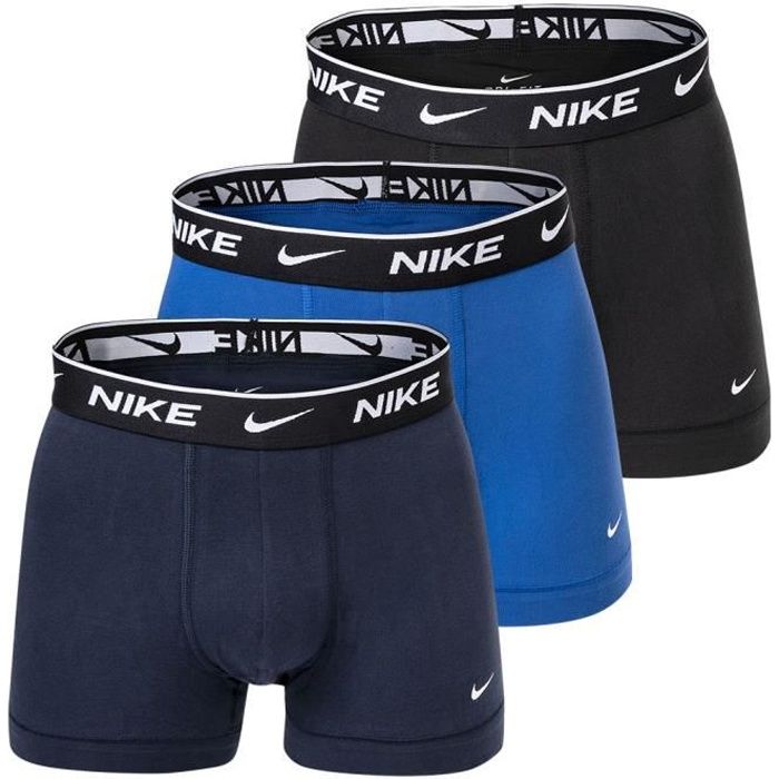 Nike Caleçon homme en coton. Lot de 3 paires: en vente à 34.99€ sur