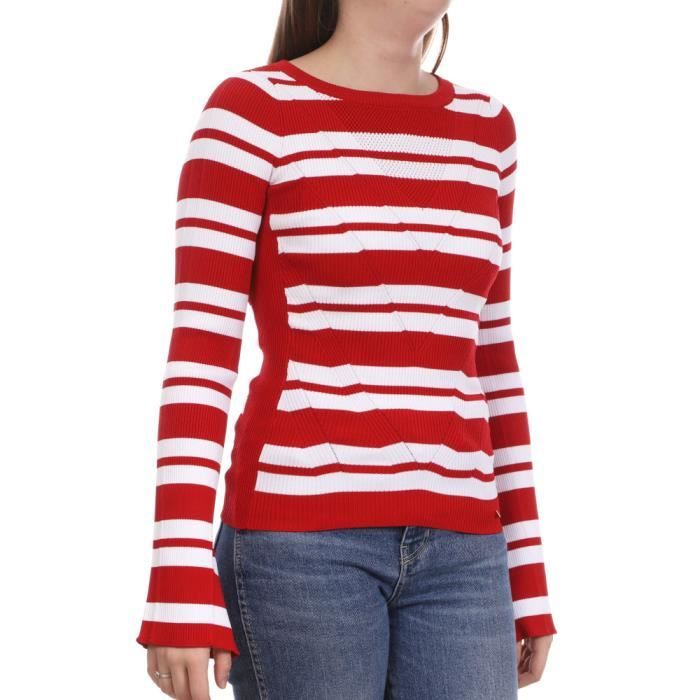 Pull guess hot sale homme rouge