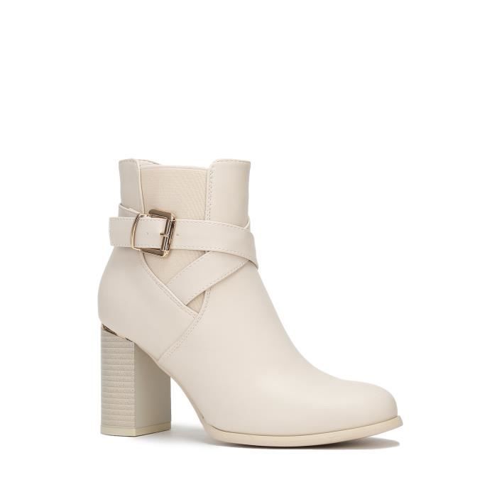 Bottines a brides on sale femme