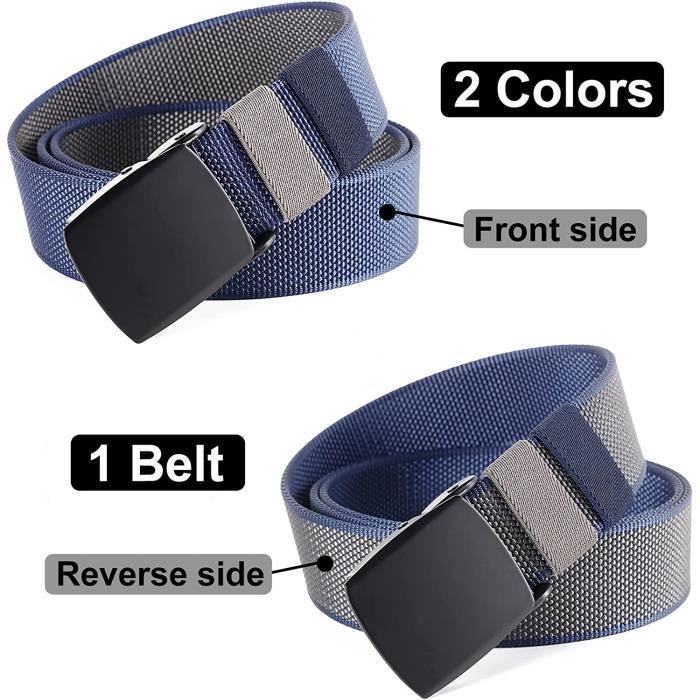 Ceinture Unisexe Punk En Simili Cuir - Breloques Métal - Réglable Jusqu'à 105 Cm - Noir Ou Rouge - Style Streetwear - 6