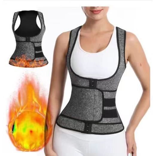 Gilet De Sauna Femme Kiiwah - Zippé, Effet Minceur, Pour Fitness, Yoga, Gym, En Polyester/élasthanne, Noir